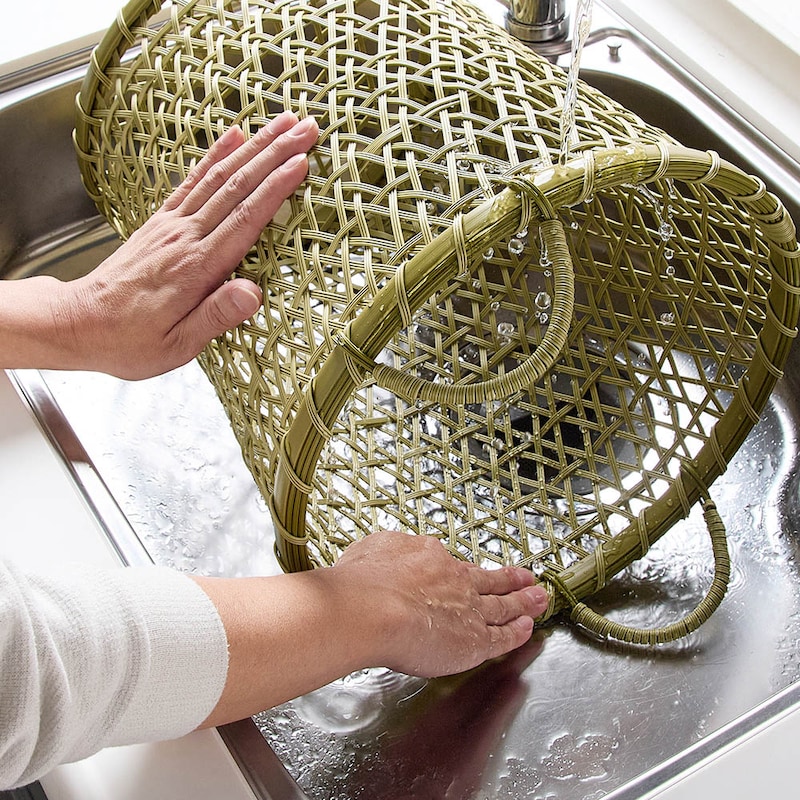 汚れても丸洗いOK