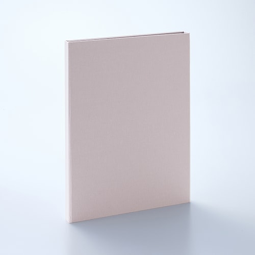 生地張り表紙の三つ折りでコンパクトな作品収納 ＜四つ切・八つ切画用紙対応＞