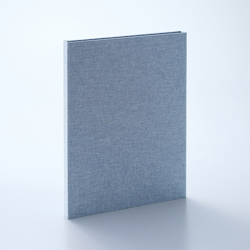 生地張り表紙の三つ折りでコンパクトな作品収納 ＜四つ切・八つ切画用紙対応＞