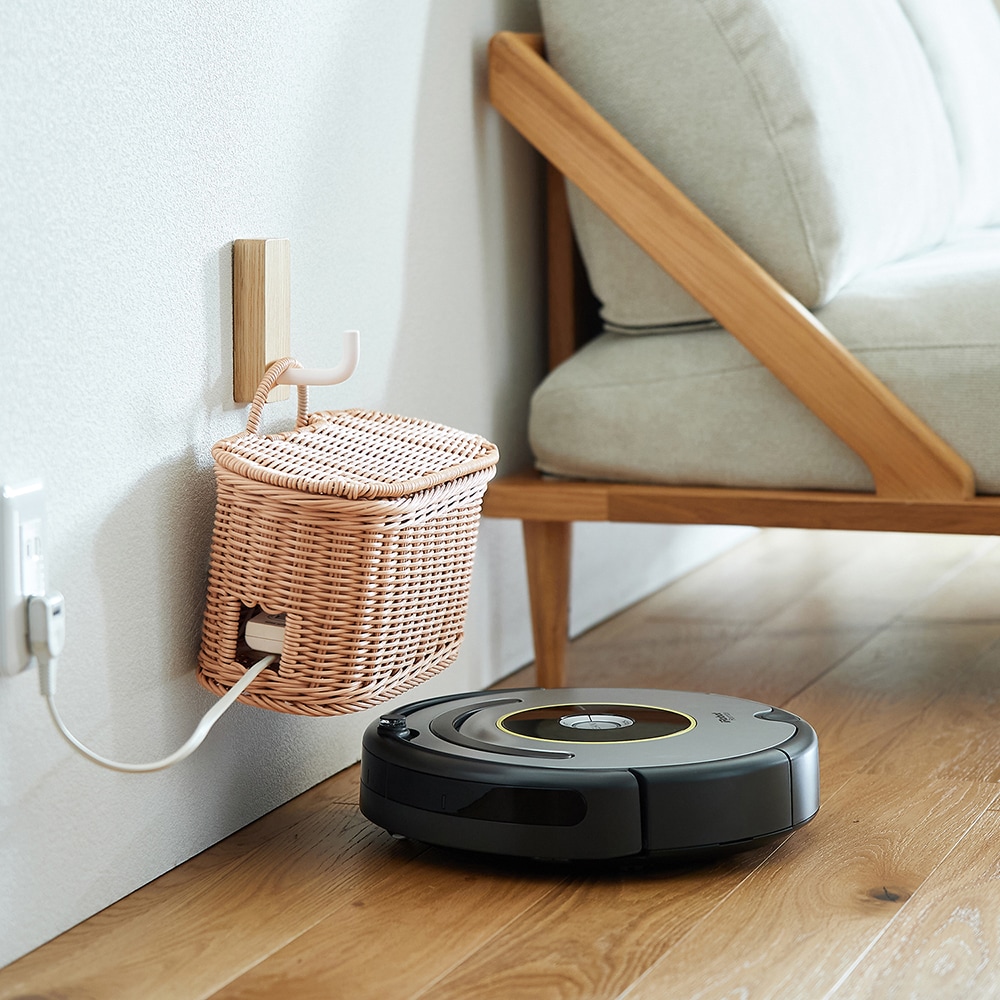 床から浮かせることができるのでお掃除ロボットも通れます