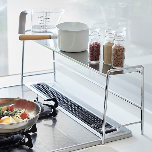 積み重ねできるコンロサイドラック「Stenlee days」