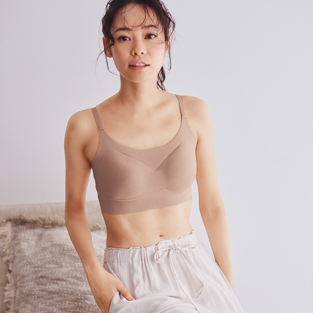 【5月21日までお得】 ブラを着けたくない私たちの綿混シームレスブラ 【5月21日までお得】 ブラを着けたくない私たちの綿混シームレスブラ