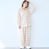 ピンクベージュチェック