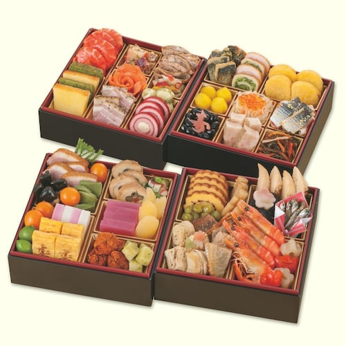 【予約商品】 兵庫〈奥城崎シーサイドホテル〉和洋おせち四段重