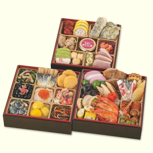 【予約商品】【11月10日まで10%OFF】 兵庫〈奥城崎シーサイドホテル〉和洋おせち三段重