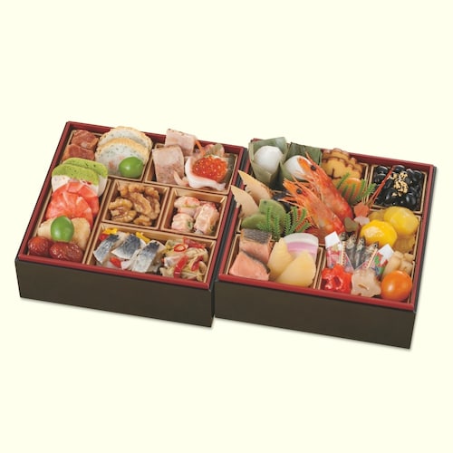 【予約商品】 兵庫〈奥城崎シーサイドホテル〉和洋おせち二段重