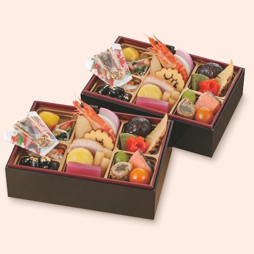 【予約商品】 大阪〈日本料理 翠徳亭〉和風おもてなしおせち二客組 【個食】