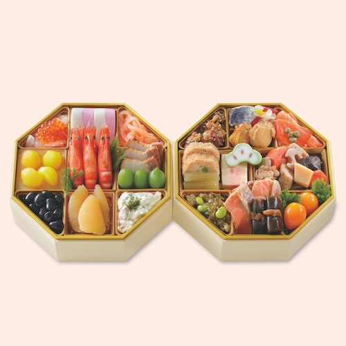 【予約商品】 名古屋〈八百彦本店〉和風おせち二段重