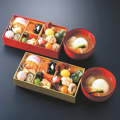 【予約商品】 京都〈京料理 たん熊北店〉夫婦おせち（京風雑煮付き） 【個食】