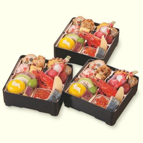 【予約商品】 石川〈月うさぎの里 加賀兎郷〉和洋おせち三客組 【個食】