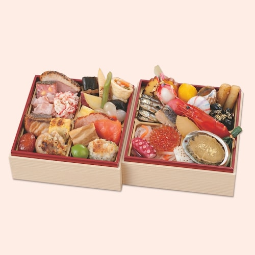 【予約商品】【11月10日まで10%OFF】 石川〈和倉温泉 渡月庵〉和洋おせち二段重（一人前おせち） 【個食】