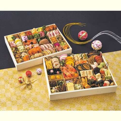 【予約商品】 京都〈清水五条 宮川町ほった〉和洋中１００品目おせち二段重