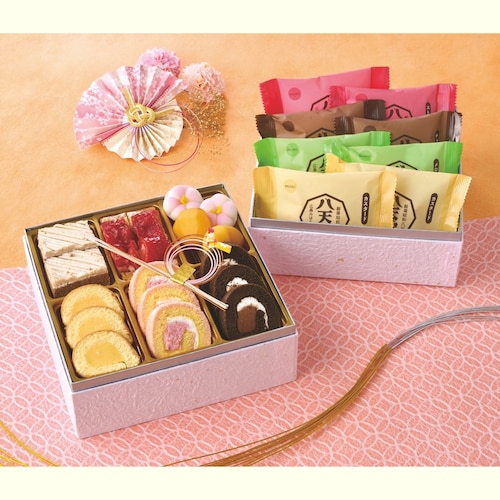 【予約商品】 広島〈八天堂〉監修 スイーツビュッフェ二段重