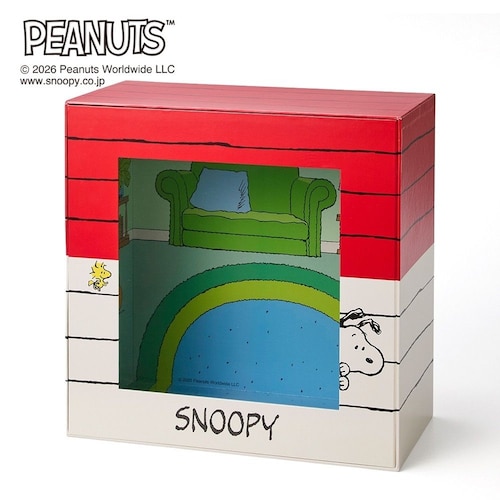 【ファンと作った】 ぬいぐるみ収納ボックス「スヌーピー」