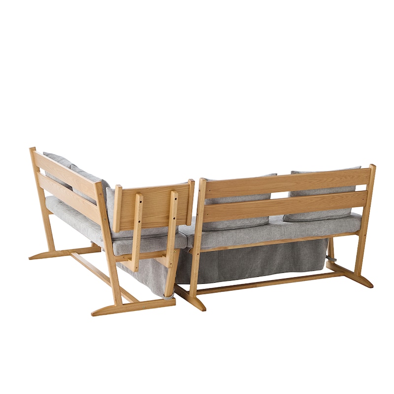 美しい背面/ベンチ、L字ベンチ