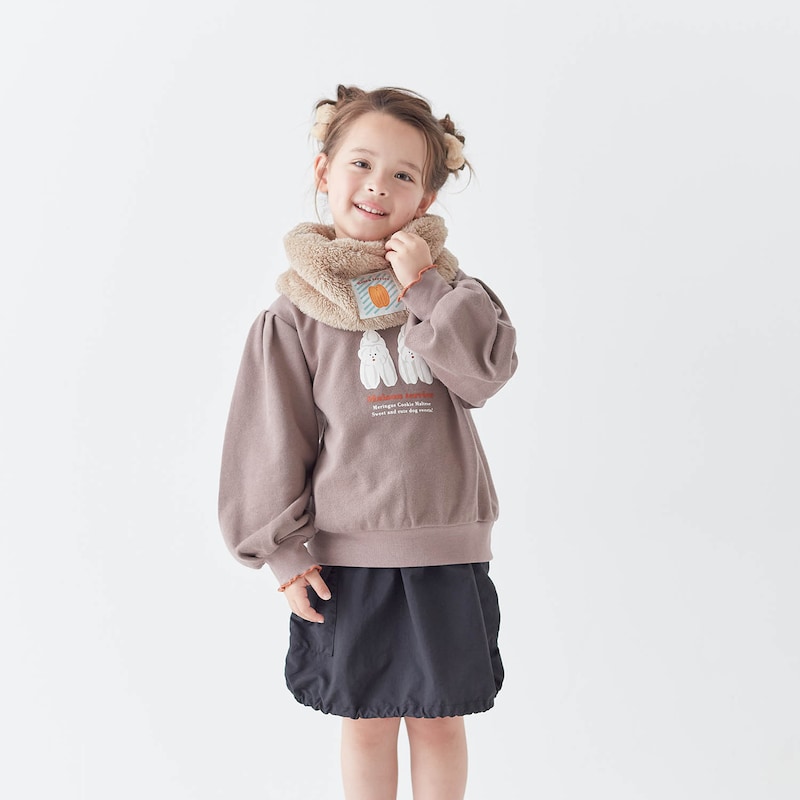 ベージュ／モデル身長105.5cm