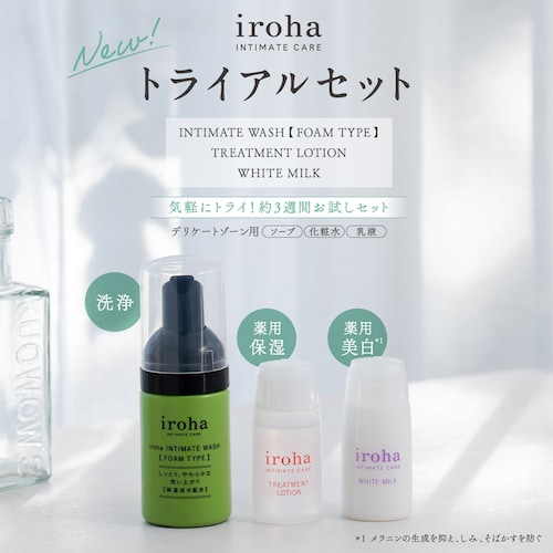 インティメートケアトライアルセット (デリケートゾーン用)