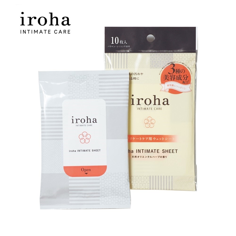 【イロハ/iroha】インティメートシート 3個セット (デリケートゾーン用) 【イロハ/iroha】インティメートシート 3個セット (デリケートゾーン用)