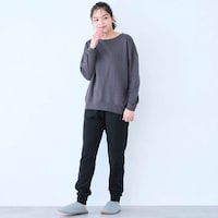チャコール×ブラック
