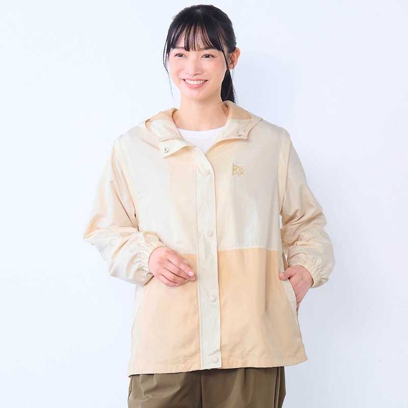 オフホワイト×ベージュ