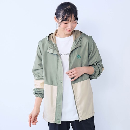 ベストにもなる裏メッシュウインドブレーカー