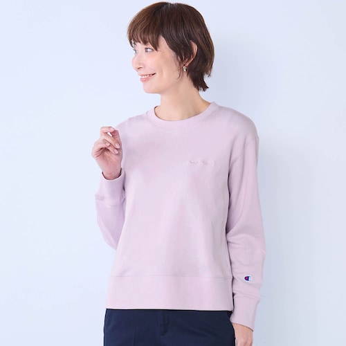 ワンポイント刺繍スウェット