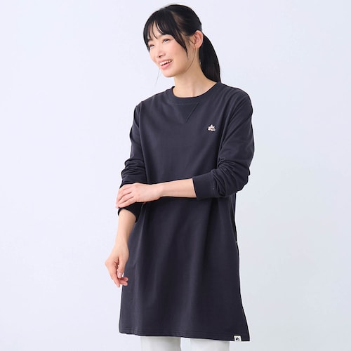 ミニ裏毛長袖チュニック