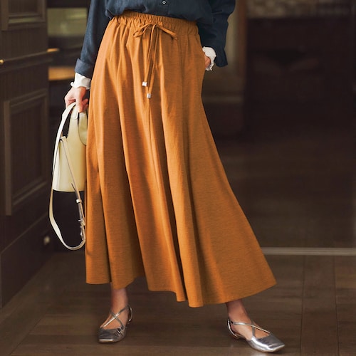 ８枚はぎ天竺フレアスカート