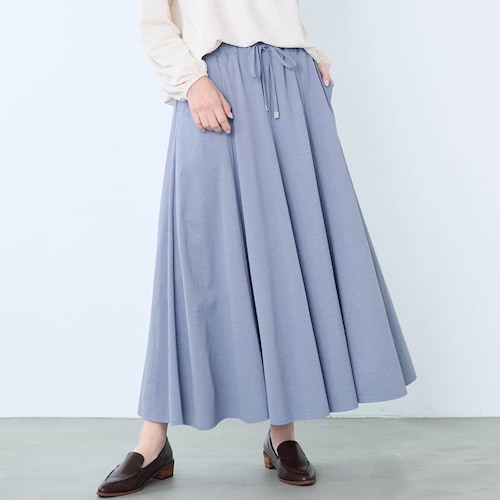 ８枚はぎ天竺フレアスカート