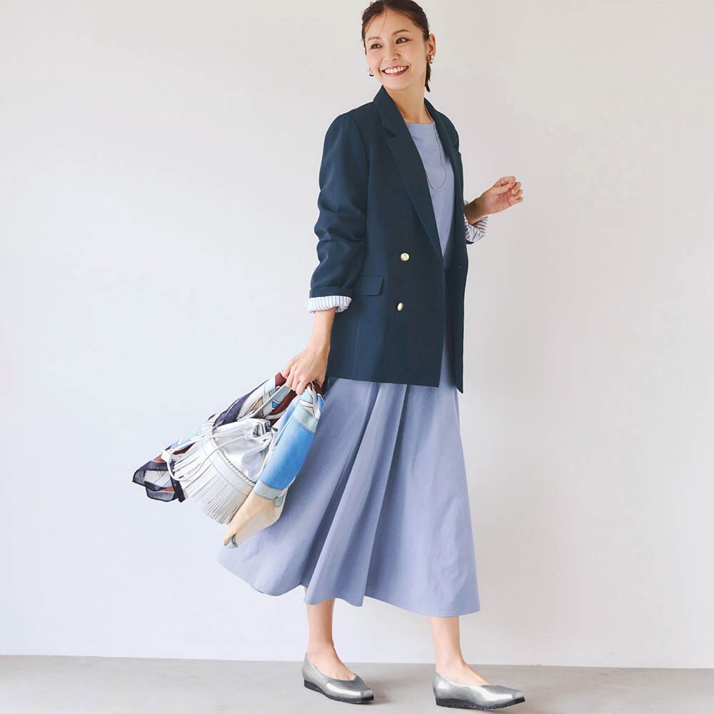 【ベルメゾン】仕立てにこだわった着まわし力のあるテーラードジャケット