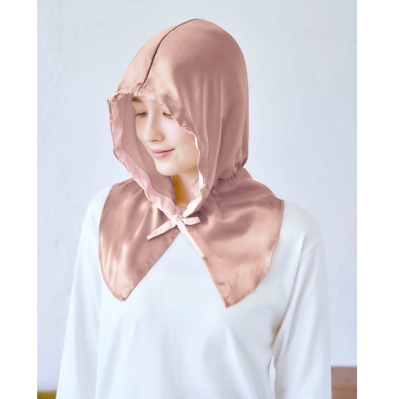 顔まわりはゴム不使用でクセがつきにくい