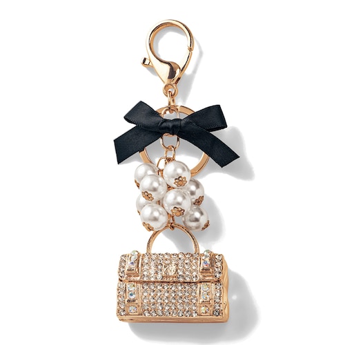 煌めく華やかバッグチャーム