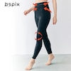【ビースピックス/bspix】腰まわりすっきり綿混歩行サポートレギンス