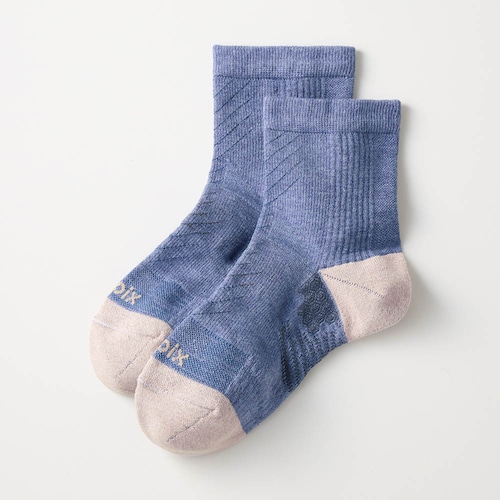 綿混足裏サポートソックス