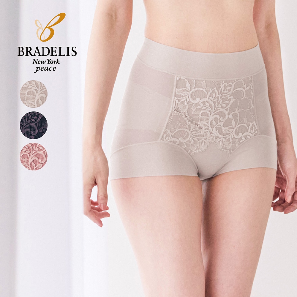 【ブラデリスニューヨークピース/BRADELIS New York peace】綿混フィットレースショーツ25