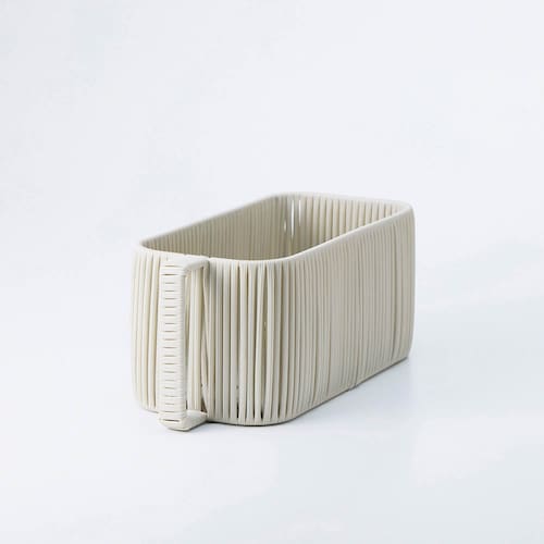 持ち手付き収納バスケット