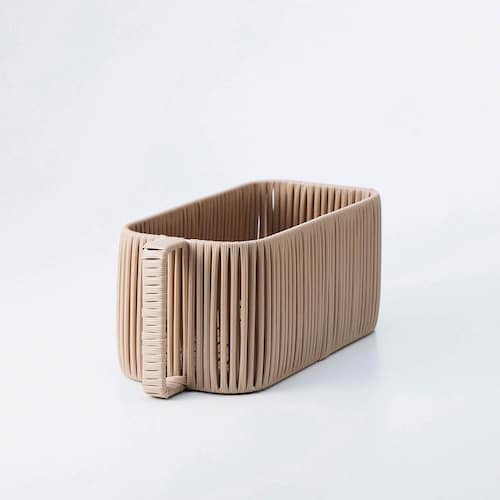 持ち手付き収納バスケット