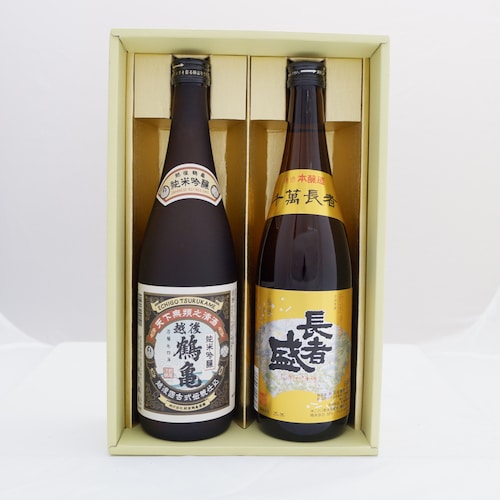 【予約商品】 敬老の日 越後鶴亀・長者盛祝のお酒 【ご注文は9月6日まで】