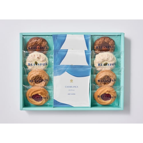 【お歳暮・おとりよせ】 ４種の焼き菓子＆ロヤル コペンハーゲン ドリップコーヒーセット11個 【ご注文は1月25日まで】