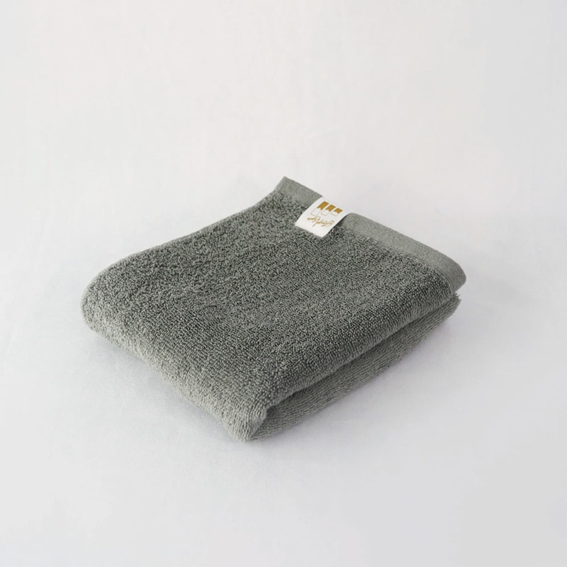 グレー/フェイスタオル