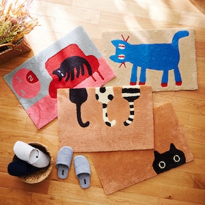 【ベルメゾン】ATSUKO MATANOデザインの玄関マット[日本製]