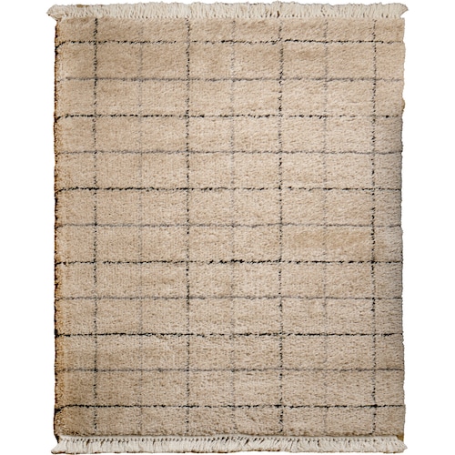 モダンデザインのベルギー製ラグ