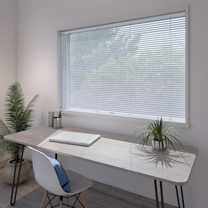 【ベルメゾン】【カーテンレールにも取り付けられる】手で上げ下げできるコードレスのブラインド