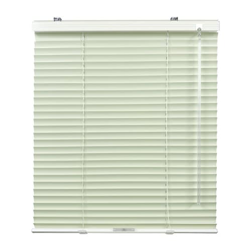 【カーテンレールにも取り付けられる】手で上げ下げできるコードレスのブラインド