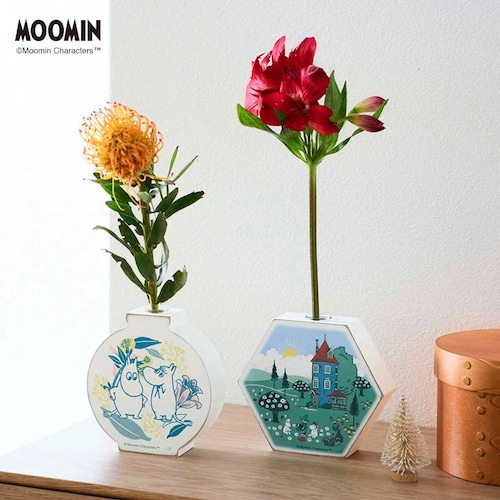 フラワーベース 「ムーミン」