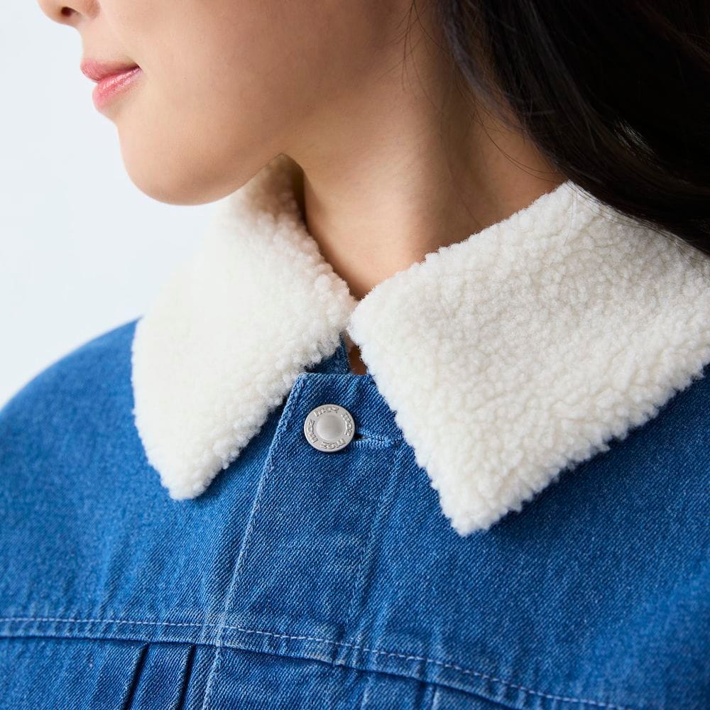 ♡新品タグ付き♡Bluelea ブルレア　ホワイトデニムジャケット ♡新品タグ付き♡Bluelea ブルレア ホワイトデニムジャケット