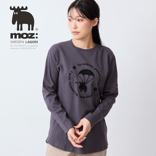 フロッキーロゴ長袖カットソー