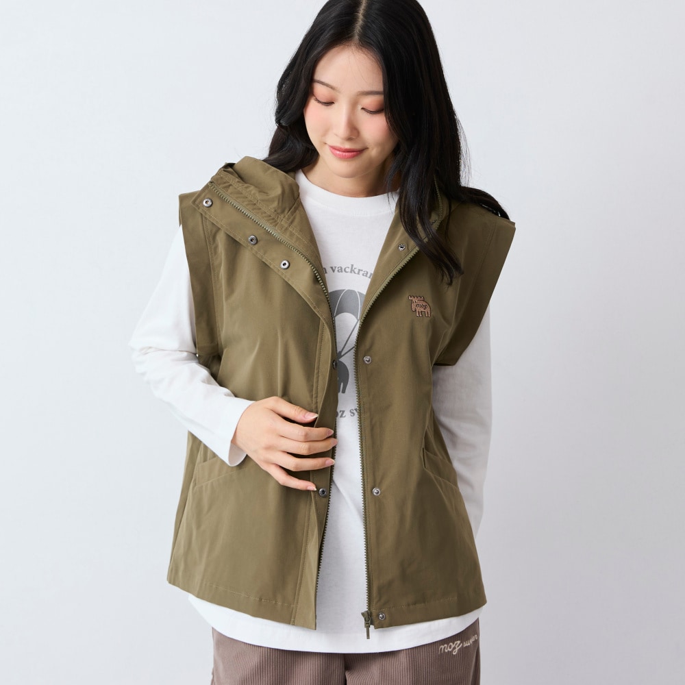 マドモアゼルノンノン　ハイテンションポンチ フード付きベスト マドモアゼルノンノン ハイテンションポンチ フード付きベスト