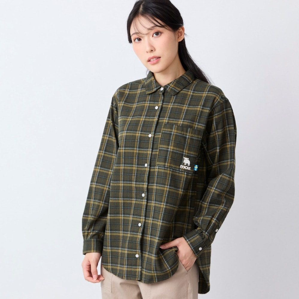 2月19日再値下げ】 ネルチェックシャツ(モズ/moz)｜通販のベルメゾンネット