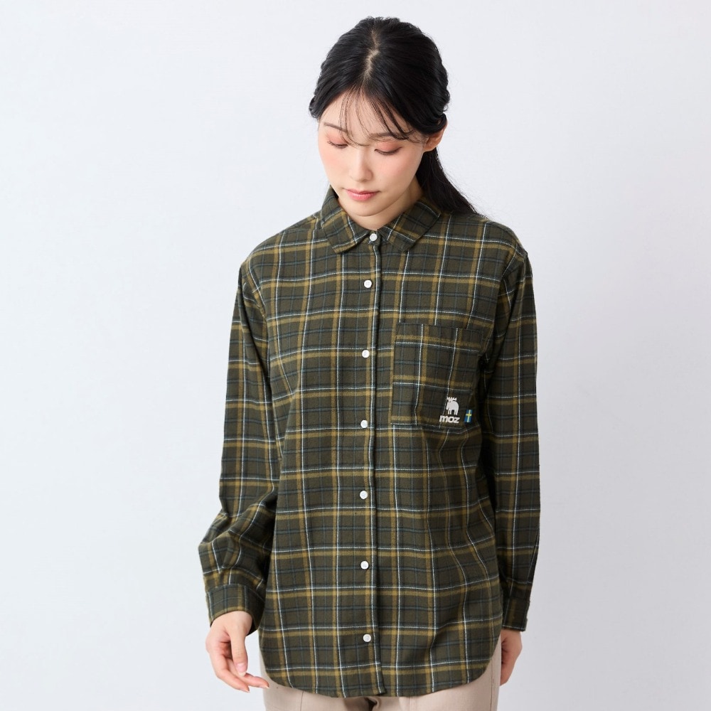 ネルチェックシャツ(モズ/moz)｜通販のベルメゾンネット